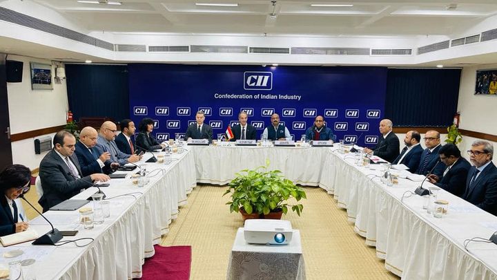 During Visiting India, ICT Minister Meets Officials from CII Members The Minister of Communications and Information Technology Amr Talaat held a meeting, today, with officials from members of the 74588