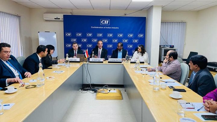 ICT Minister Partakes in CII Business Event, Meets Officials from Indian ICT Companies The Minister of Communications and Information Technology Amr Talaat has held an extensive meeting with 77528