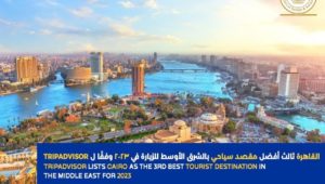 نشر موقع TripAdvisor المتخصص في النشر عن صناعة السياحة حول العالم، تقريرًا تضمن أفضل عشرة مقاصد سياحية يُنصح