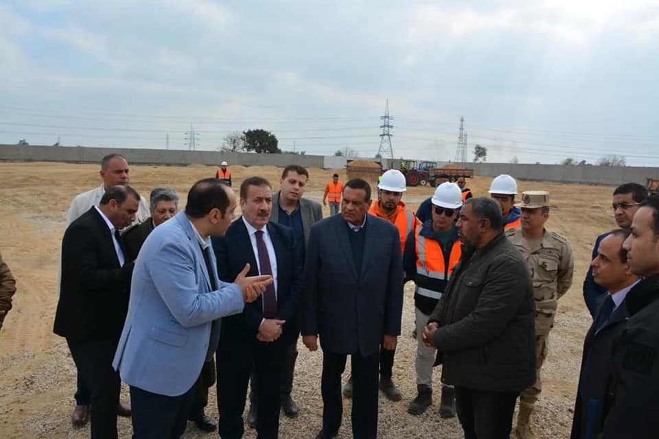 وزارة التنمية المحلية: وزير التنمية المحلية ومحافظ المنوفية يتفقدان الأعمال الإنشائية بمصنع 47054