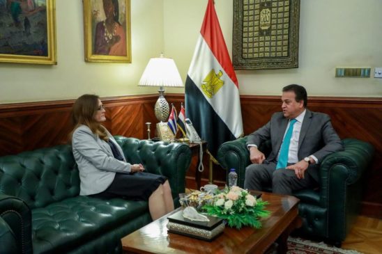 وزارة الصحة والسكان: وزير الصحة يستقبل سفيرة دولة كوبا لدى مصر لبحث سبل التعاون في القطاع 58769