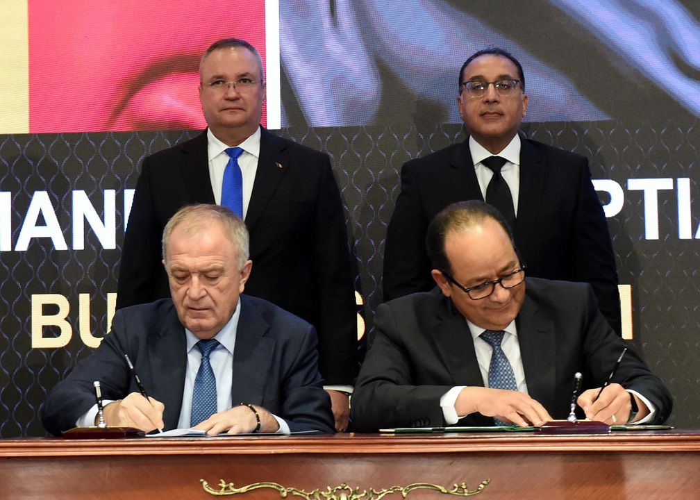 شهدها رئيسا وزراء مصر ورومانيا: التوقيع على مذكرة تفاهم بين إيجاس وترانسجاز الرومانية لتعزيز التعاون 63048
