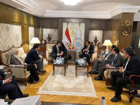 الهيئة العامة للرعاية الصحية: رئيس هيئة الرعاية الصحية يبحث مع السفير البلجيكي تعزيز التعاون 22975