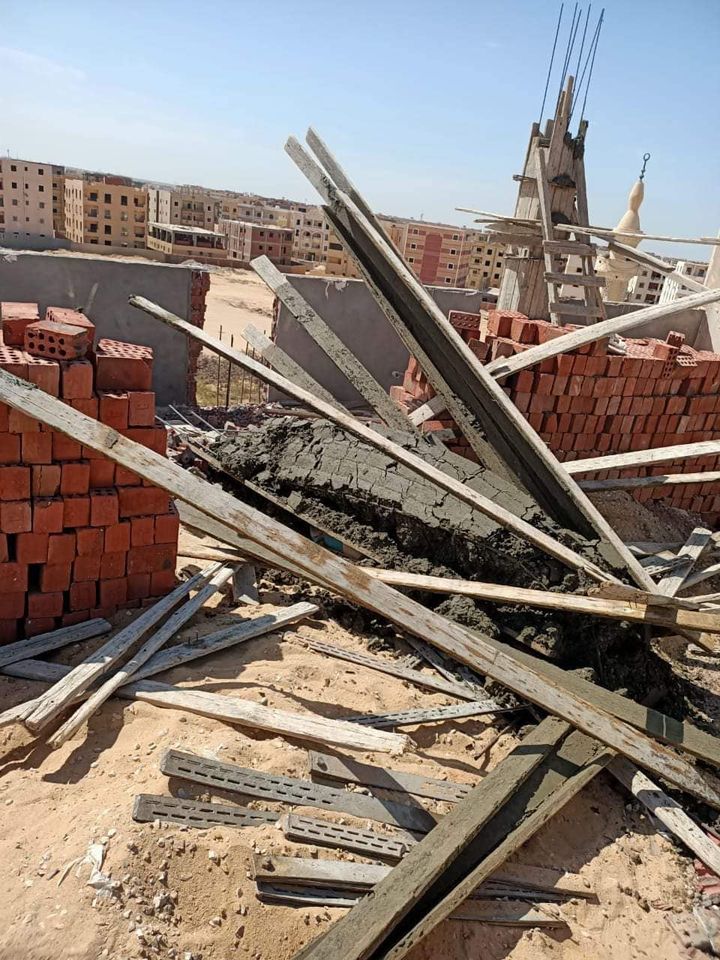 جهاز مدينة بدر يشن حملة لإزالة مخالفات بناء بقطعتي أرض بالمدينة 43626