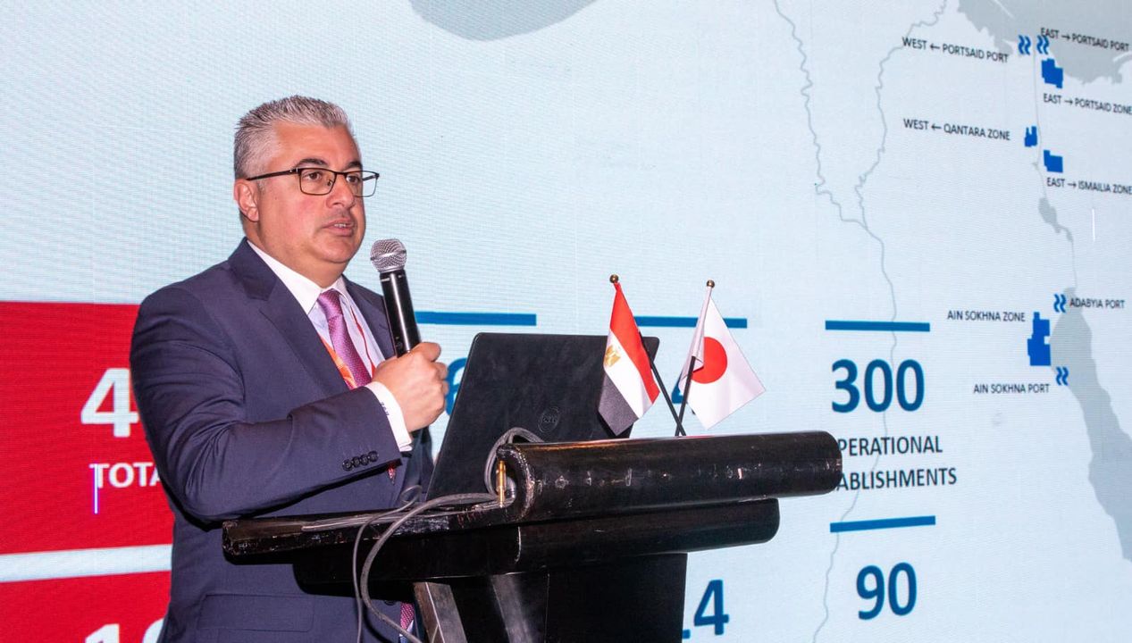 رئيس اقتصادية قناة السويس يشارك في منتدى الأعمال المصري الياباني ويلتقي رئيس JETRO وليد جمال الدين: التقينا 62795