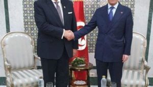لقاء سفير مصر لدى تونس مع وزير الشؤون الخارجية والهجرة والتونسيين بالخارج 
التقى السفير إيهاب