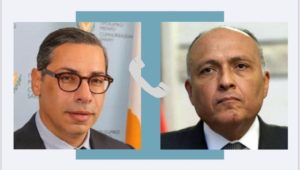 وزير الخارجية يجري اتصالاً هاتفياً مع وزير خارجية قبرص 
------ 
صرح السفير أحمد أبو زيد المتحدث الرسمي باسم