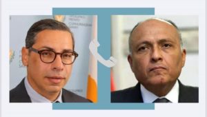 بيان صادر عن وزارة الخارجية: 
وزير الخارجية يجري اتصالاً هاتفياً مع وزير خارجية قبرص 
------ 
صرح السفير