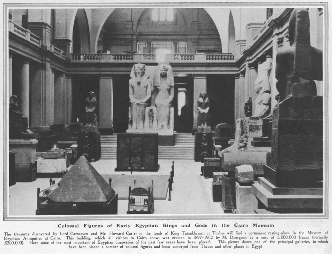 المتحف المصري أرشيف من تفاصيل القاعة الرئيسية بالمتحف المصري فى 31 مارس عام 1923 egyptianmuseum archivephoto Among the details of FsYXOc9WIAERQvu