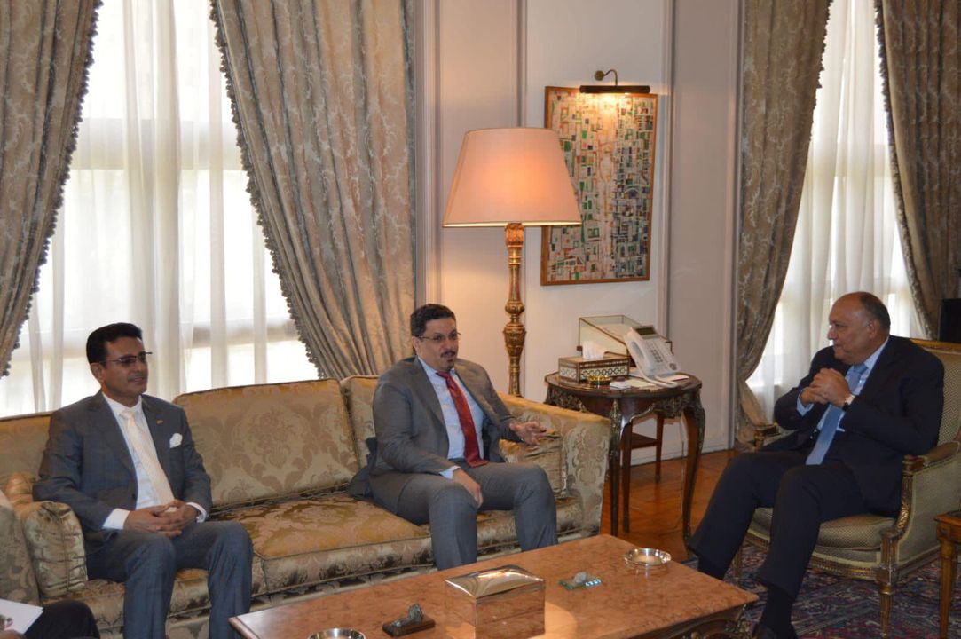 الوزير شكري يستقبل وزير خارجية اليمن *** استقبل السيد سامح شكري وزير الخارجية اليوم الخميس ٦ إبريل الجاري، 27524