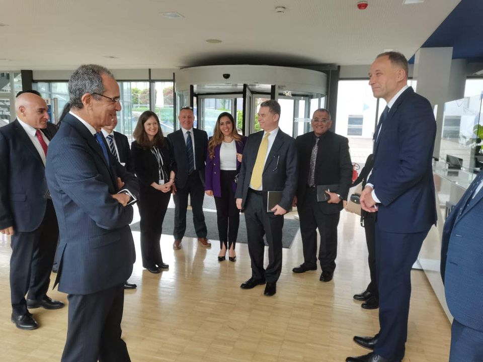 ICT Minister, German Companies Officials Discuss Collaboration in Outsourcing, Electronics Design, Manufacturing, SWD The Minister of Communications and Information Technology Amr Talaat has held 29792