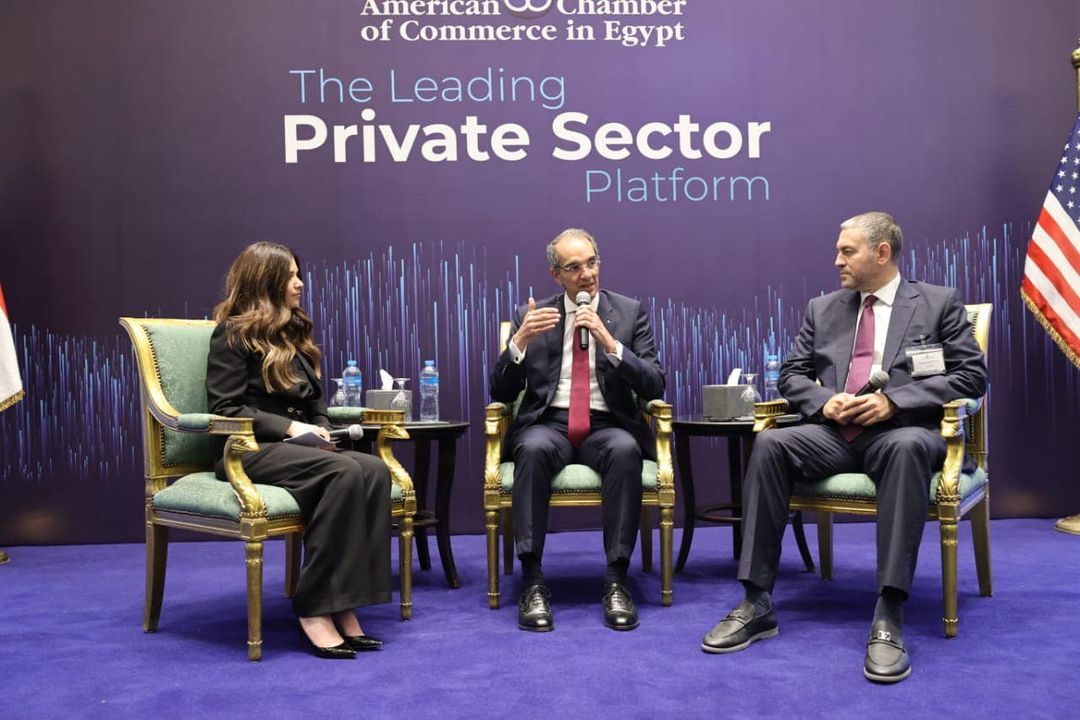 ICT Minister Delivers Speech at AmCham- Leading Private Sector Platform The Minister of Communications and Information Technology Amr Talaat has delivered an address at “The Leading Private 67081