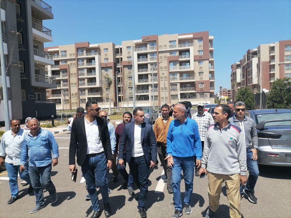 رئيس جهاز مدينة دمياط الجديدة يتفقد مواقع مشروعي جنة و سكن مصر لمتابعة سير الأعمال 131 عمارة تم وجارٍ 82888