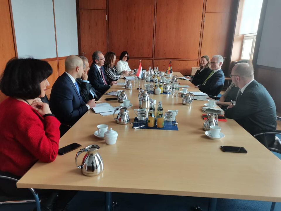 ICT Minister Meets German Ministers, Officials; Discusses Cooperation Prospects with EMA Members The Minister of Communications and Information Technology Amr Talaat has met with Parliamentary 85089