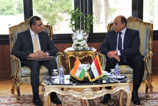 وزارة الطيران المدني: وزير الطيران يلتقي بالسفير الهندي ووفداً من شركة GMR الهندية لبحث 90172