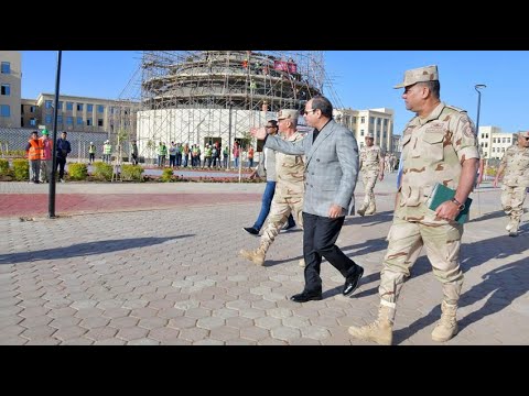 الرئيس عبد الفتاح السيسي يتفقد الأكاديمية العسكرية المصرية وعدد من المنشآت بمقر القيادة الاستراتيجية hqdefaul 15