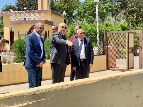 بيان صادر عن وزارة الإسكان والمرافق والمجتمعات العمرانية: وزير الإسكان ومحافظ بورسعيد يتفقدان منظومة مياه 11115