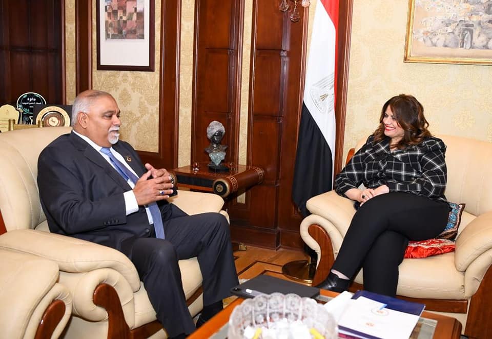 وزارة الدولة للهجرة وشئون المصريين بالخارج: وزيرة الهجرة تستقبل مدير المكتب الإقليمي لبرنامج 31712