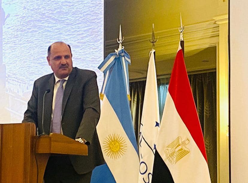 مساعد وزير الخارجية يشهد افتتاح اجتماعات البعثة التجارية الأرجنتينية بالقاهرة - شهد السفير د 43558