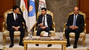 بيان صادر عن وزارة الشباب والرياضة: 
وزير الرياضة يفتتح بطولة الفراعنة الدولية للجمباز بإستاد القاهرة