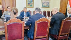 سفير جمهورية مصر العربية لدى صربيا يناقش سبل تطوير العلاقات الثنائية 
مع النائب الأول لرئيس الوزراء ووزير