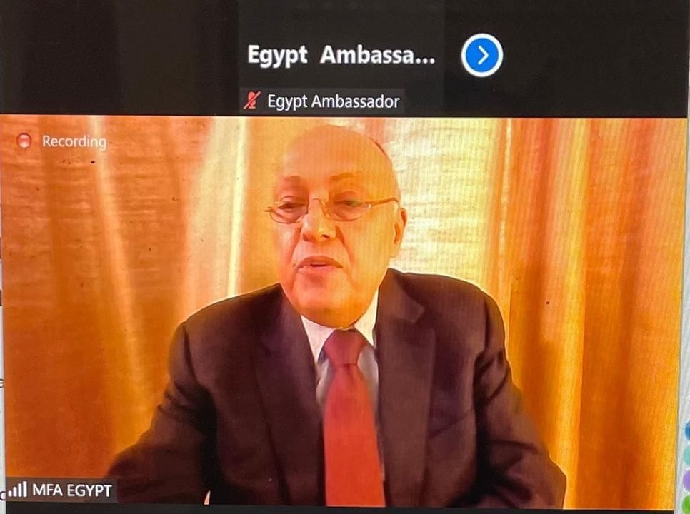 وزارة الخارجية: وزير الخارجية يشارك في اجتماع أصدقاء تجمع بريكس الوزاري  شارك 95405