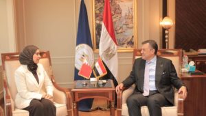 بيان صحفي 
10 يوليو 2023 
- وزير السياحة والآثار يلتقي بسفيرة البحرين بالقاهرة لبحث تعزيز التعاون بين البلدين