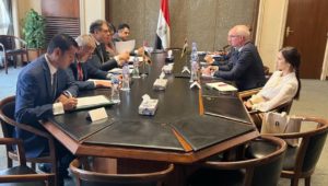 مشاورات مصرية-مجرية رفيعة المستوى حول الموضوعات متعددة الأطراف 
استقبل السفير إيهاب بدوي، مساعد وزير