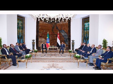 الرئيس عبد الفتاح السيسي يستقبل رئيس الوزراء الإثيوبي hqdefaul 17