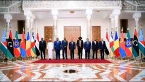 نشاط الرئيس عبد الفتاح السيسي خلال قمة دول جوار السودان
