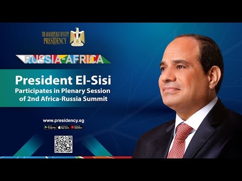 President El-Sisi Participates in Plenary Session of 2nd Africa-Russia Summit hqdefaul 66