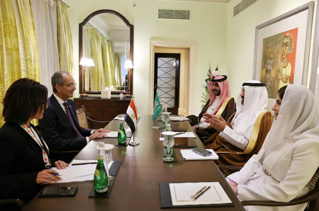 ICT Minister Partakes in G20 DEMM Sessions; Meets Saudi, Emirati Counterparts to Discuss Enhancing Cooperation The Minister of Communications and Information Technology Amr Talaat has 97070