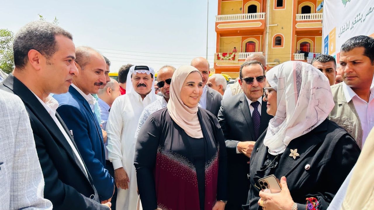 وزارة التضامن الاجتماعي: وزيرة التضامن الاجتماعي في زيارة عمل مكثفة لمحافظة شمال سيناء 11816