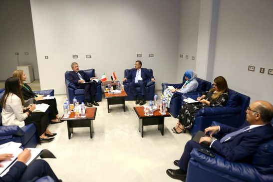 وزارة السياحة والآثار: 19 سبتمبر 2023 - وزير السياحة والآثار يناقش مع سفير إيطاليا بالقاهرة 12859