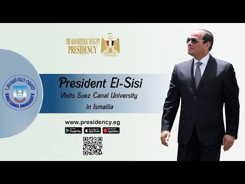 President El-Sisi Visits Suez Canal University in Ismailia hqdefaul 96