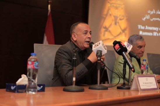 - مؤتمر صحفي بالمتحف القومي للحضارة المصرية بالفسطاط للإعلان عن افتتاح المعرض الأثري المؤقت رمسيس وذهب 23519