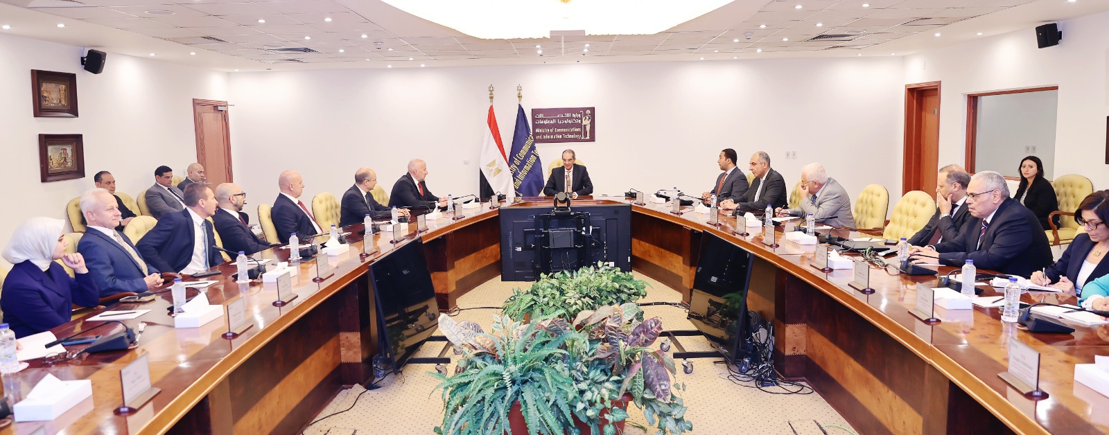 ICT Minister Witnesses Signing of MoU between Telecom Egypt, 4iG Plc 63969