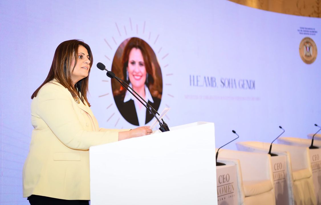 وزيرة الهجرة سها جندي تشارك في مؤتمر المديرات التنفيذيات- CEO WOMEN في نسخته الثانية وتؤكد على جهود وزارة الهجرة 81625 1