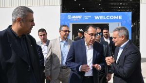 رئيس الوزراء يتفقد مصنع شركة مابي الإيطالية ضمن جولته بمدينة العاشر من رمضان 
مابي تضخ استثمارات بنحو 25
