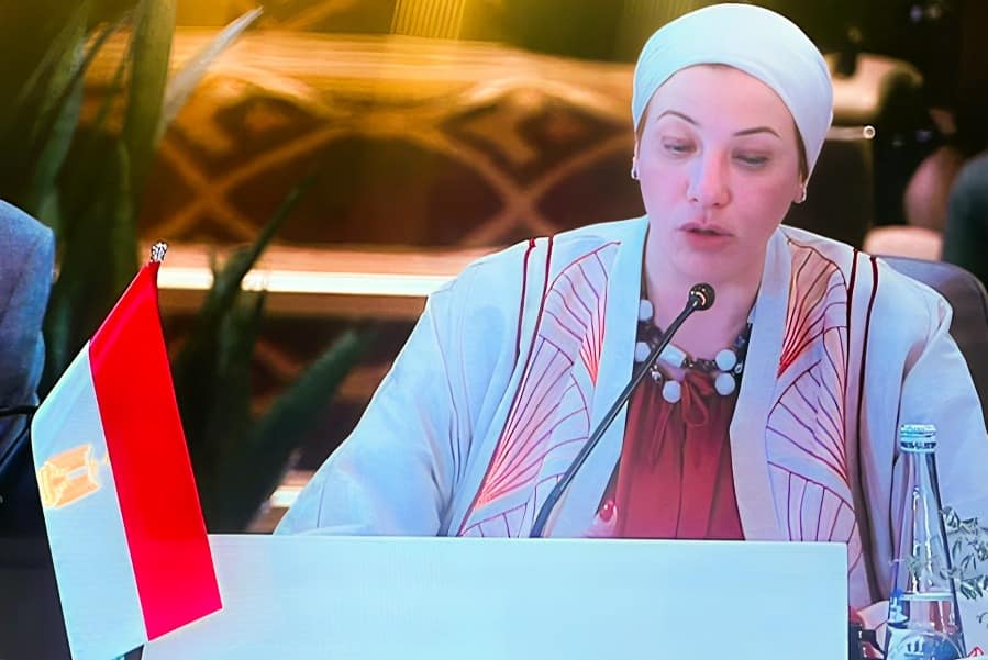 وزيرة البيئة تشارك فى الجلسة الختامية لمشاورات الشق التمهيدى ل مؤتمر المناخ cop28 بأبوظبى د 27012