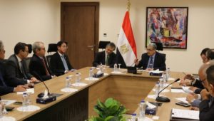 وزارة الكهرباء والطاقة المتجددة: 
وزير الكهرباء والطاقة المتجددة يستقبل سفير اليابان بالقاهرة