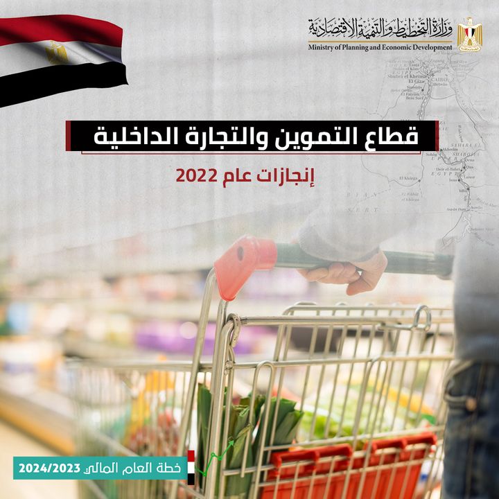 إنجازات قطاع التموين والتجارة الداخلية عام 2022 التموين قطاع التموين والتجارة الداخلية خطة العام المالي 66404