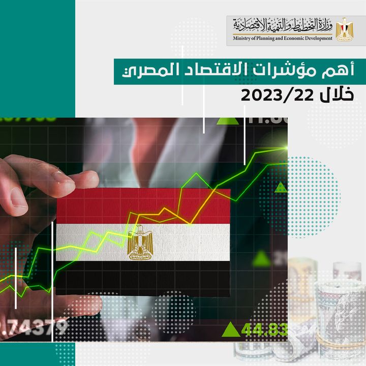 📊 أهم مؤشرات الاقتصاد المصري خلال 22/2023 وزارة التخطيط والتنمية الاقتصاديةPhotos from ‎وزارة التخطيط والتنمية 86922