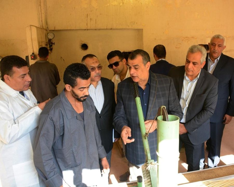 وزارة الإنتاج الحربي: وزير الدولة للإنتاج الحربي في زيارة مفاجئة لشركة أبو زعبل للكيماويات 89559