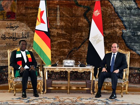 الرئيس عبد الفتاح السيسي يستقبل رئيس زيمبابوي بقصر الاتحادية hqdefaul 47