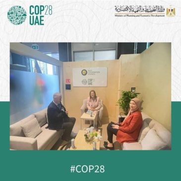 على هامش مشاركتها بمؤتمر المناخ cop28 وزيرة التخطيط والتنمية الاقتصادية تبحث سبل التعاون مع المدير العام 19628