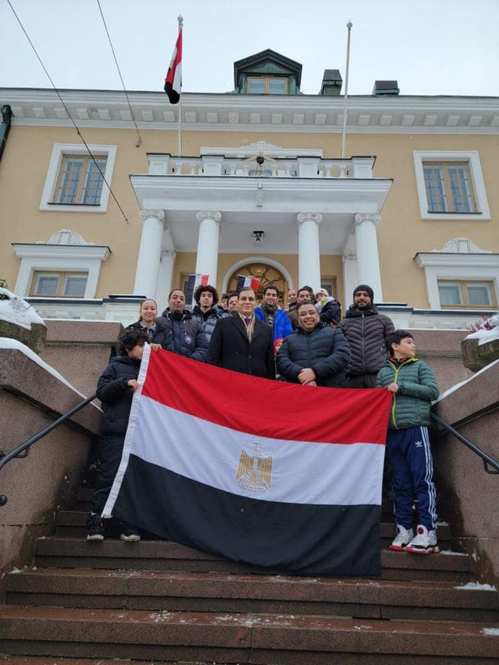 اعداد من المصريين بالخارج تتوافد على لجان الاقتراع في فنلندا 🇫🇮 للتصويت في الانتخابات الرئاسية المصرية 25904