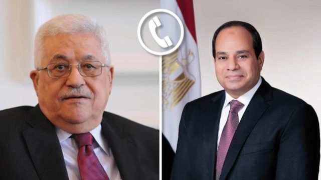 تلقى السيد الرئيس عبد الفتاح السيسي اتصالًا هاتفيًا من الرئيس الفلسطيني محمود عباس، الذي تقدم بالتهنئة للسيد 32808