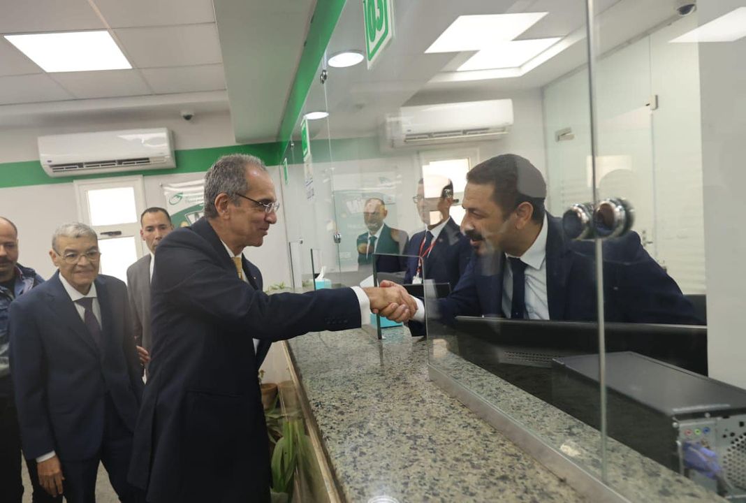 ICT Minister Opens Matay Post Office, Visits Telecom Egypt Minya Store The Minister of Communications and Information Technology Amr Talaat and the Governor of Minya Osama El-Qady have opened 37184