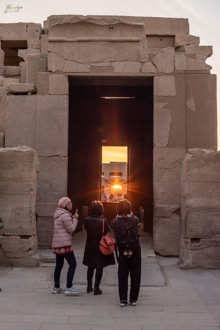 - معابد الكرنك تشهد ظاهرة تعامد الشمس على المحور الرئيسي لمعبد أمون رع 38799